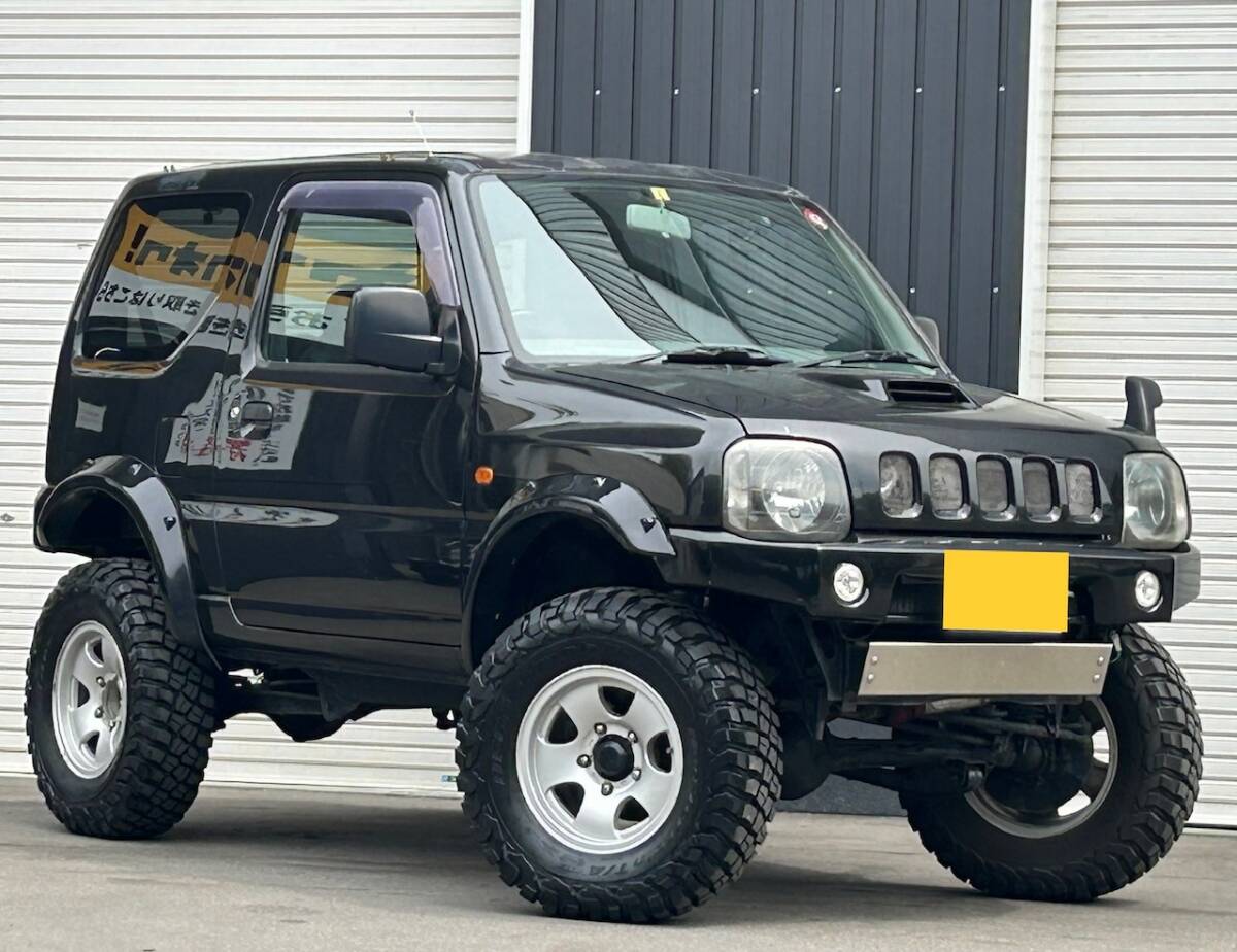 ☆札幌発☆H11　スズキ　ジムニー　KANSAI　GF-JB23B　5MT　4WD　ターボ　フォグ　車検R7.5.23まで　売切￥1,000スタート☆2750_画像1