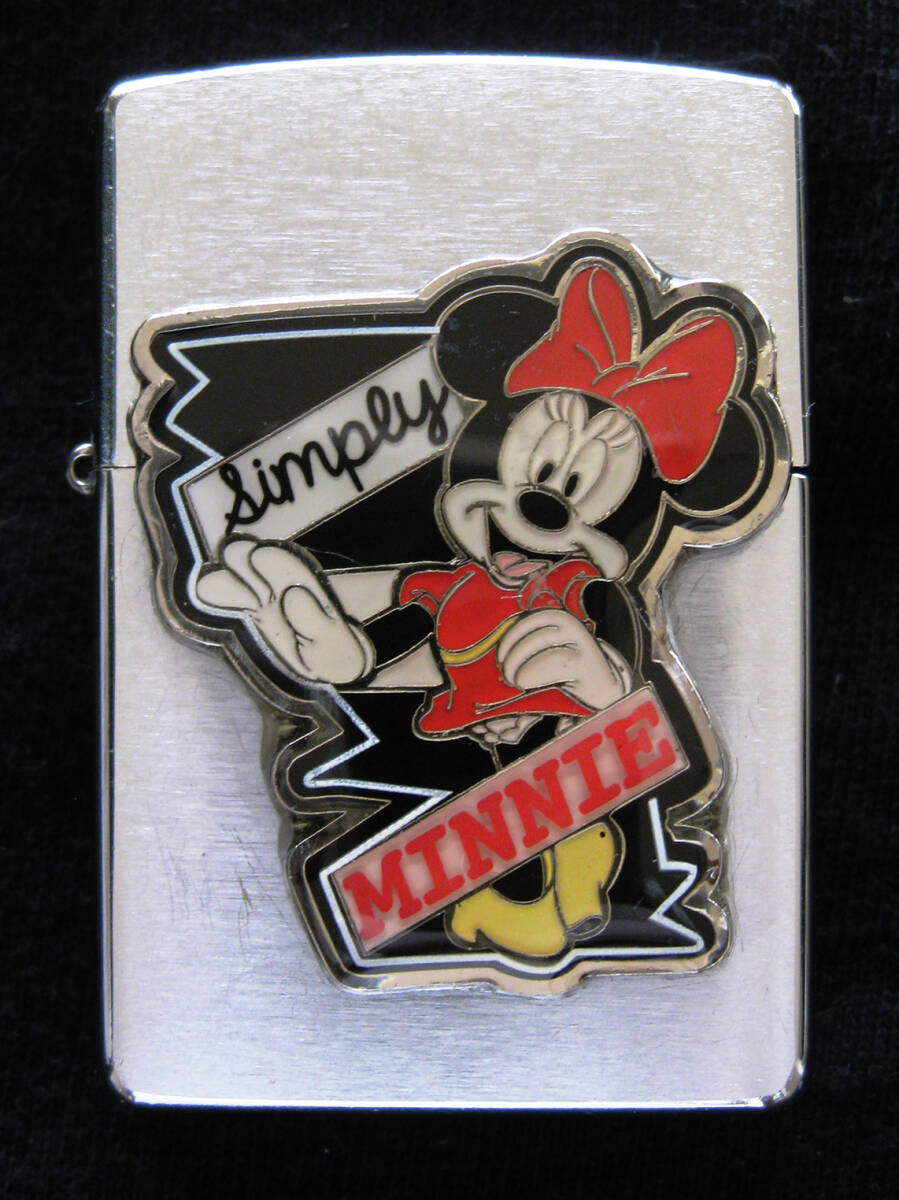 即日発送 Zippo ミニーマウス「Simply」Disneyコラボ 火花OK 2002年5月製 その他