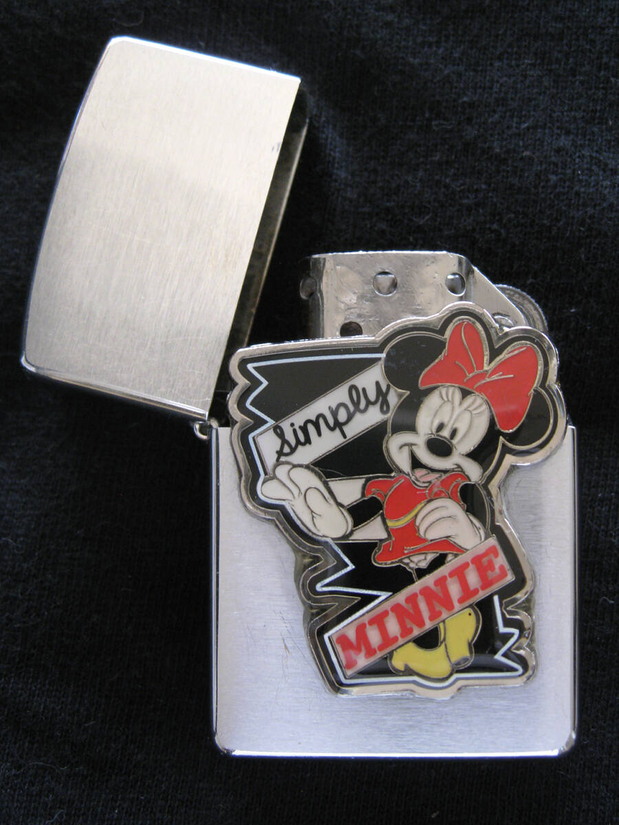 【新品未開封・送料無料】 Zippo ミニーマウス「Simply」Disneyコラボ 2002年5月製 火花OK その他