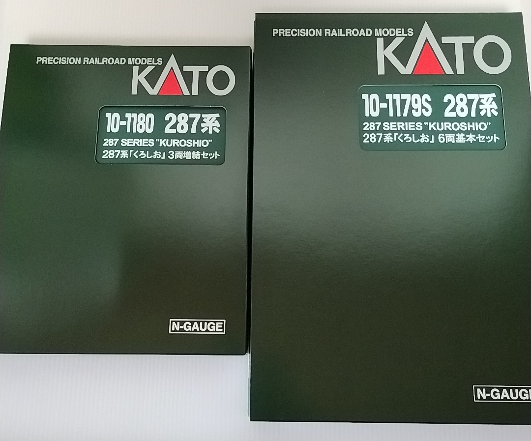 KATO 10-1179S 287系「くろしお」基本セット + 10-1180 287系くろしお 増結３両セット　カトー　Nゲージ　_画像1