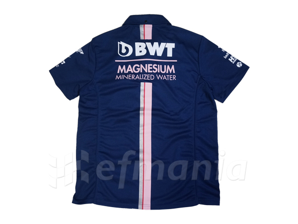 [ not for sale ] 2017 BWT force Indy a supplied goods latter term specification Abu Dhabi GP for polo-shirt * racing Point Perez o navy blue 