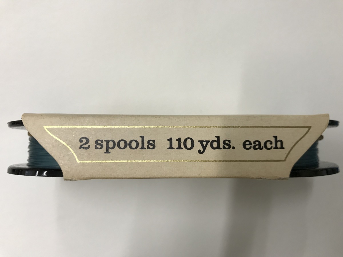 アブ　アブロン　トップノット連結100ｍ巻　1.5号　110yds　0.20mm　2.2kg　4.8lbs　ブルー系　2点 送料無料　L162④_画像6