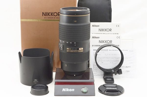 ☆良品☆ Nikon ニコン AF-S NIKKOR 80-400mm F4.5-5.6 G ED VR 元箱 付属品 ♯24050506_画像1