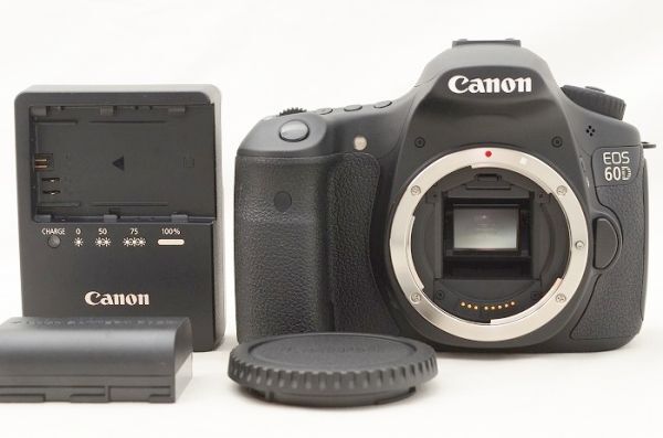 ☆極上美品☆ Canon キャノン EOS 60D ボディ Shot数 僅か 5,100枚前後！ ♯24051204_画像1