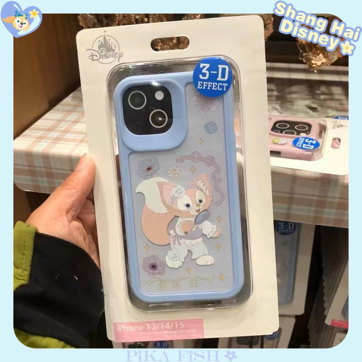 【現地購入☆正規品】リーナベル 2024春　iPhone 13/14/15ケース　上海ディズニー