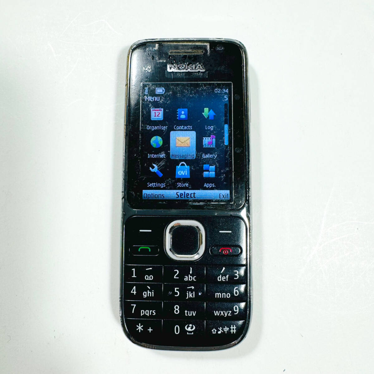 * рабочий товар Nokia Nokia C2-01 Black SIM свободный G3 Kei Thai /galake-