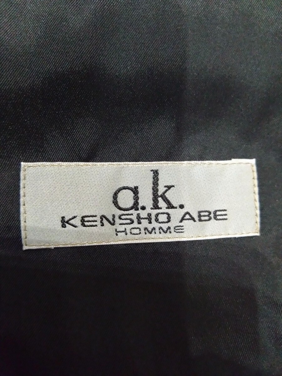 新品未使用 KENSHO ABE スーツ 黒 W88～98 冠婚葬祭_画像4