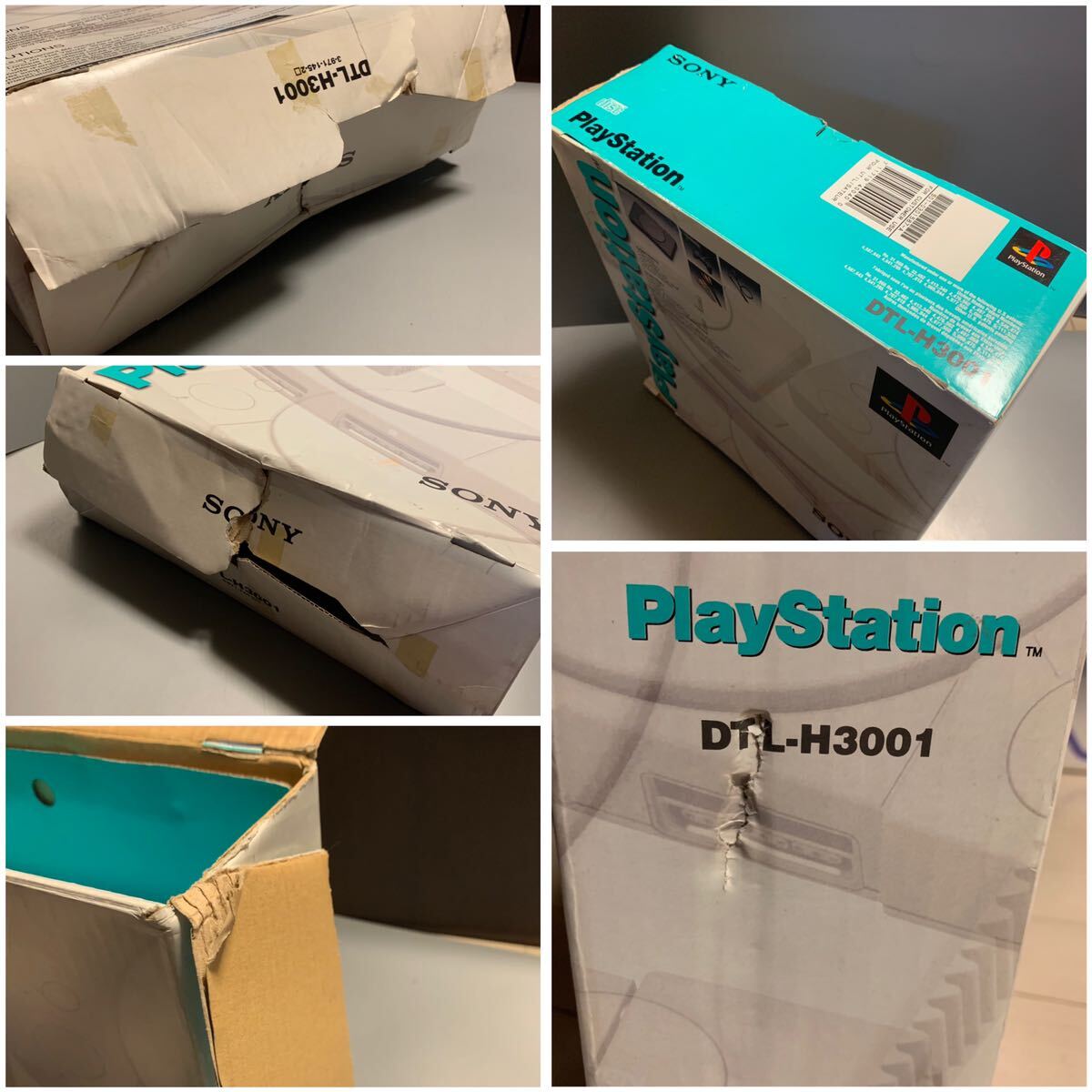 [ rare ]DTL-H3001/PlayStation/ PlayStation / North America version / development machine / net ..../ box instructions attaching / black stereo /SONY/ Sony / PlayStation /PS/ operation goods 