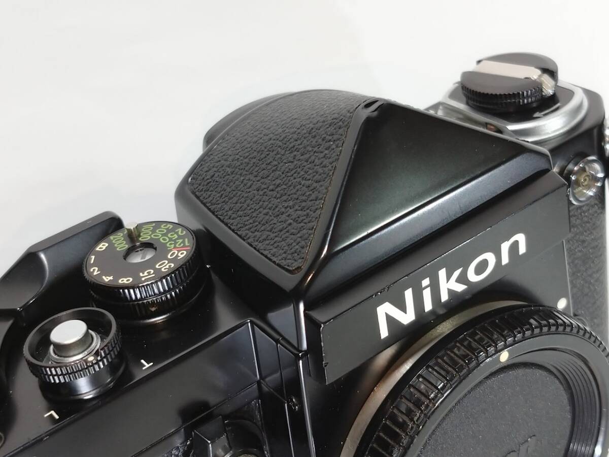 【極上美品・光学極上／動作良好】 ニコン Nikon F2 アイレベル(DE-1) ブラックボディ- 所有欲を満たす名機F2の綺麗な逸品！#2432の画像5