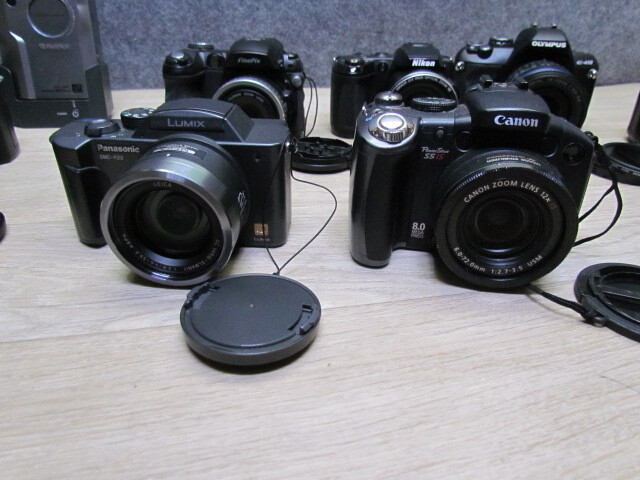 ジャンク☆デジカメまとめて９台☆デジタル一眼他☆Panasonic・Canon・Nikon・FUJIFILM_画像5