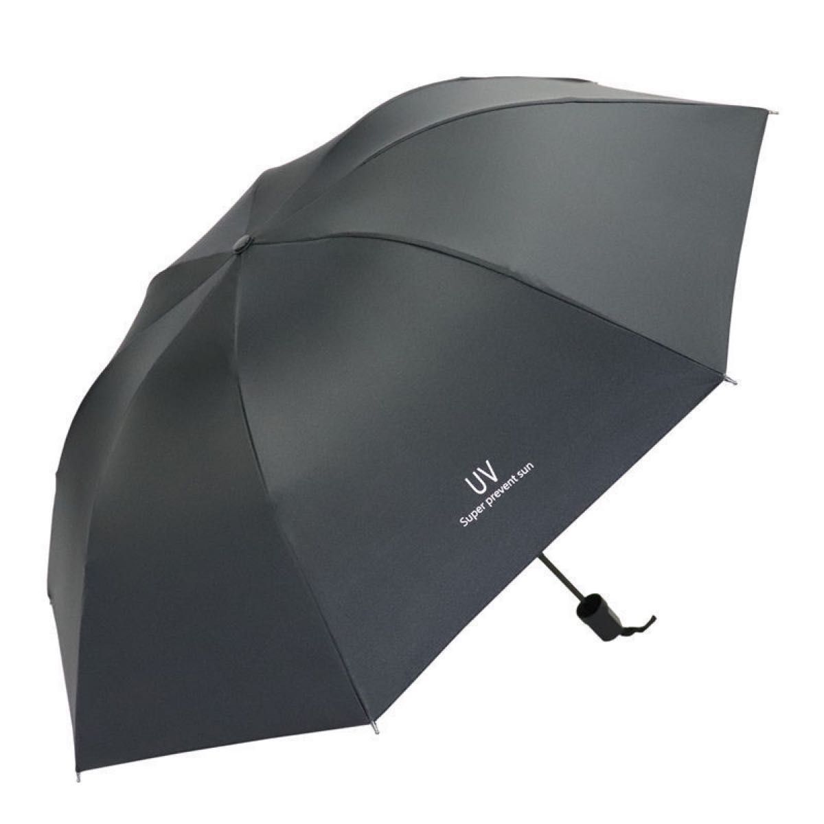 折りたたみ傘 晴雨兼用 男女兼用 雨傘 日傘 晴雨兼用 遮熱 遮光 ブラック 