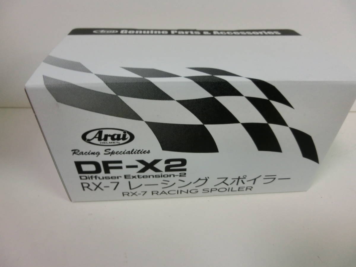 Arai アライ 105120 RX-7X レーシングスポイラー ライトスモーク 未使用品_画像2