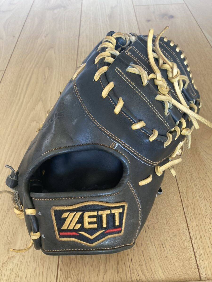 ZETT Pro stay tas for adult First mito glove softball type glove baseball Z small finger strengthen 