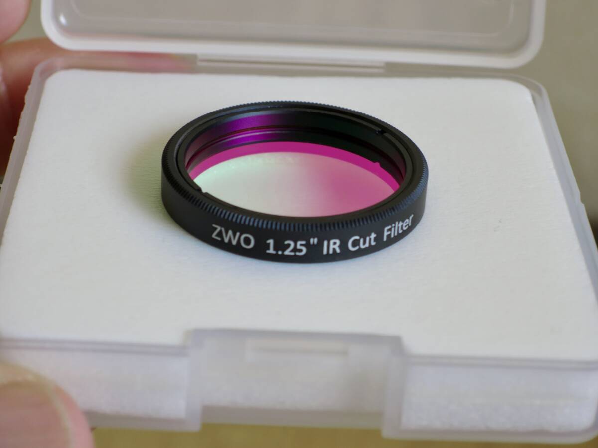 ZWO　IR/UVカットフィルター 1.25インチサイズ
