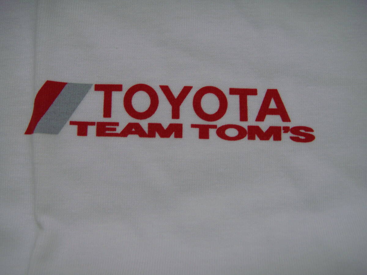 ★ チームスタッフ Tシャツ PETRONAS TOYOTA TEAM TOM'S Lサイズ ★の画像7