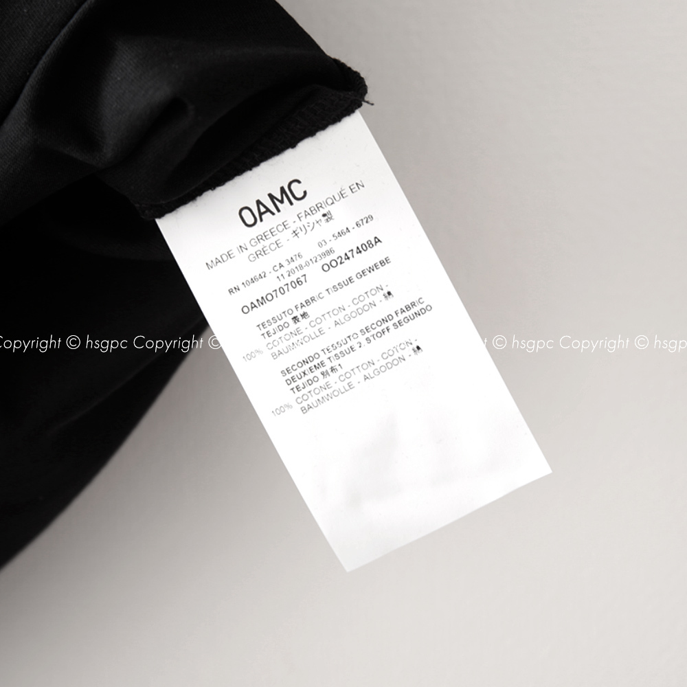 【定価3.5万】新品 OAMC TVスクリーン オーバーサイズ Tシャツ カットソー トップス オーエーエムシー ジルサンダー JIL SANDER Designer