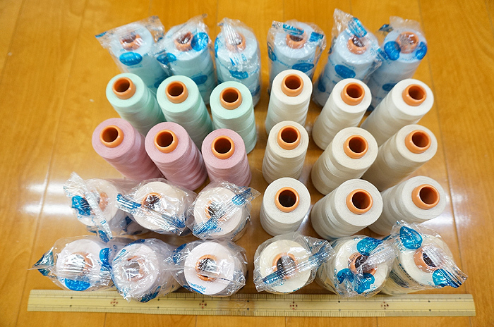  last ⑧ new goods .#90 Span / manner doS industry for sewing-cotton 10 color 30 pcs set each color 3 pcs insertion lock 