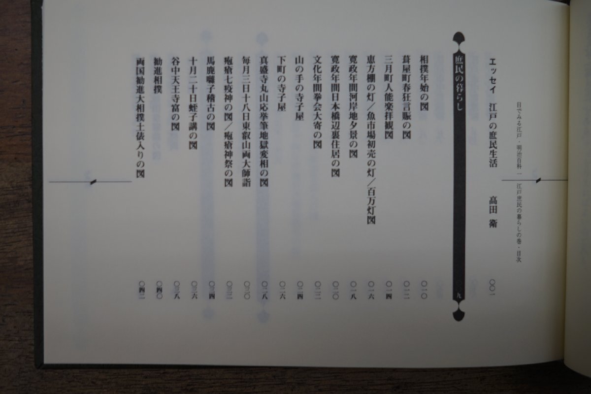 * eyes . see Edo * Meiji various subjects 1-6. 6 pcs. 1) Edo ... living. volume 2) Edo -years old hour chronicle. volume 3). house. living . district. manners and customs. volume 4) Meiji era four 