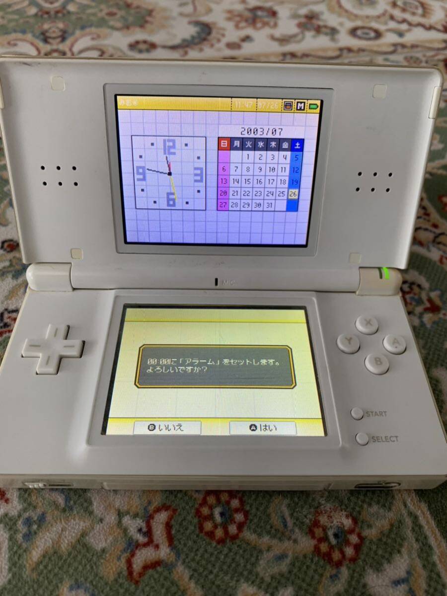 Lite Nintendo 任天堂 DS ニンテンドーDS ホワイト クリスタルホワイト アイスブルー の画像1