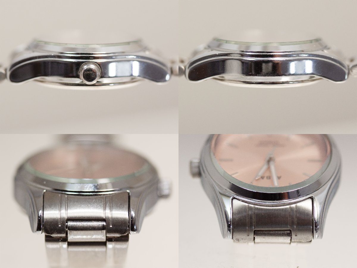 【ALBA】アルバ V501-0CH0 クォーツ レディース 腕時計 SEIKO セイコー【中古品】_画像6