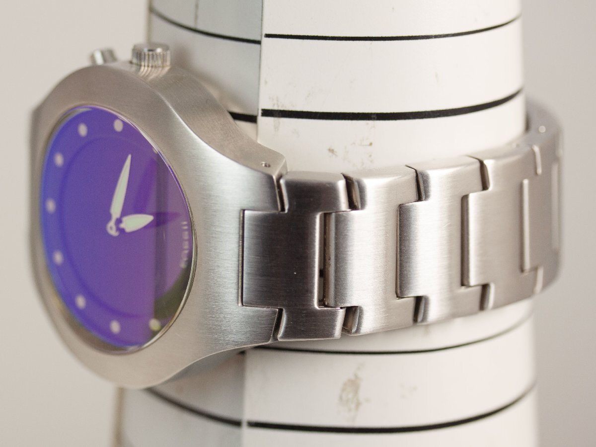 【FOSSIL】フォッシル「BIG TIC」JR-8052 クォーツ メンズ 腕時計【中古品】_画像5