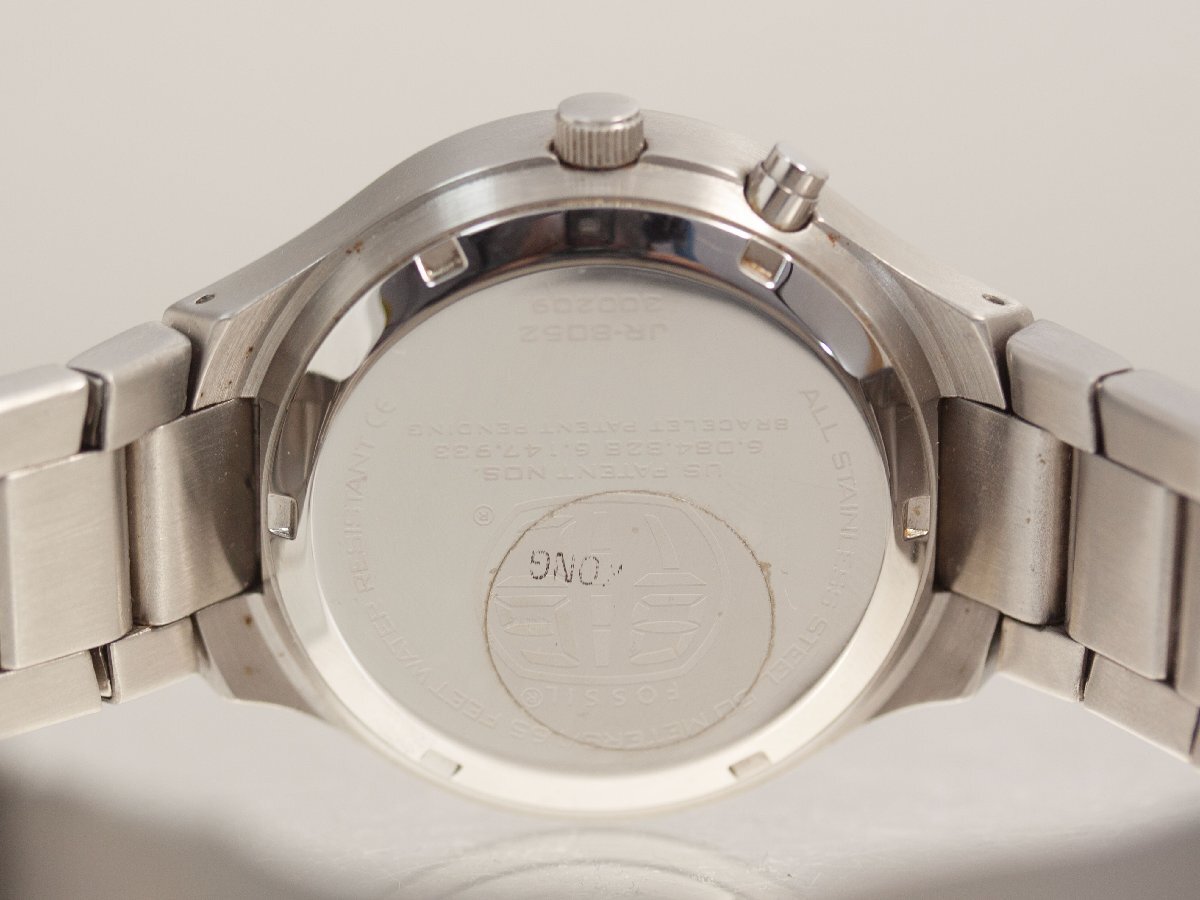 【FOSSIL】フォッシル「BIG TIC」JR-8052 クォーツ メンズ 腕時計【中古品】_画像7