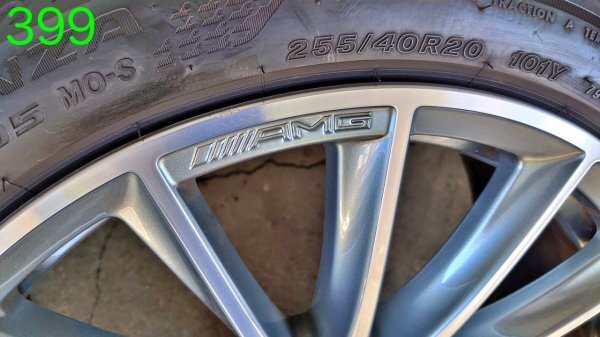 ◆W223純正AMG◆20インチタイヤ、ホイール◆中古美品◆（399）_画像7