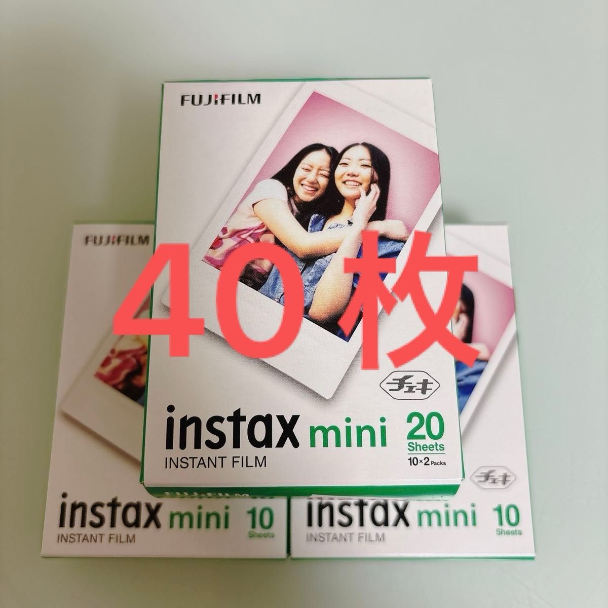 【新品未使用】富士フイルム チェキフィルム 40枚分