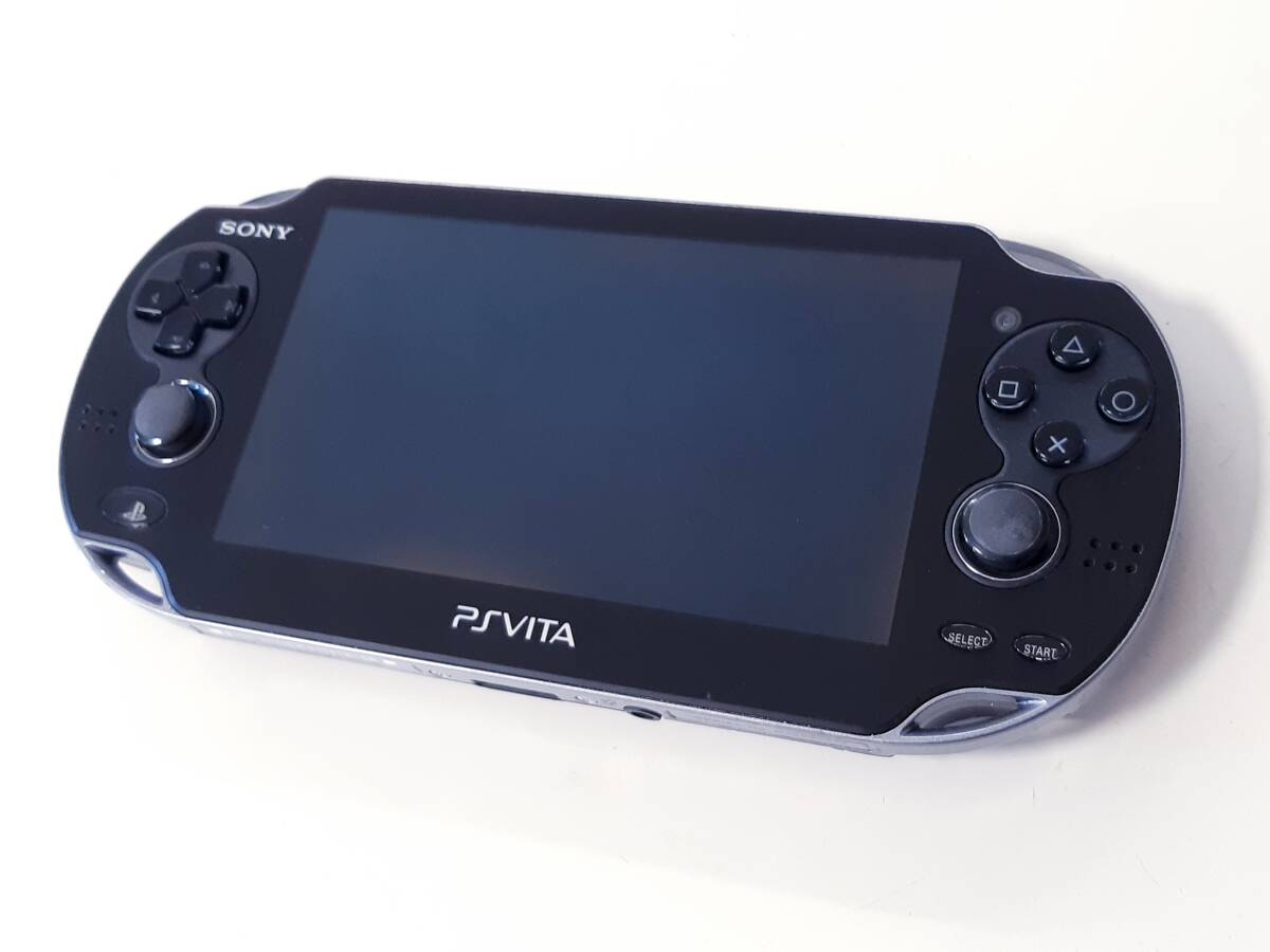 【動作確認済み】（即決有り）SONY ソニー PSvita 1000ブラック本体＋メモリースティック３２ＧＢ＋充電器_画像4