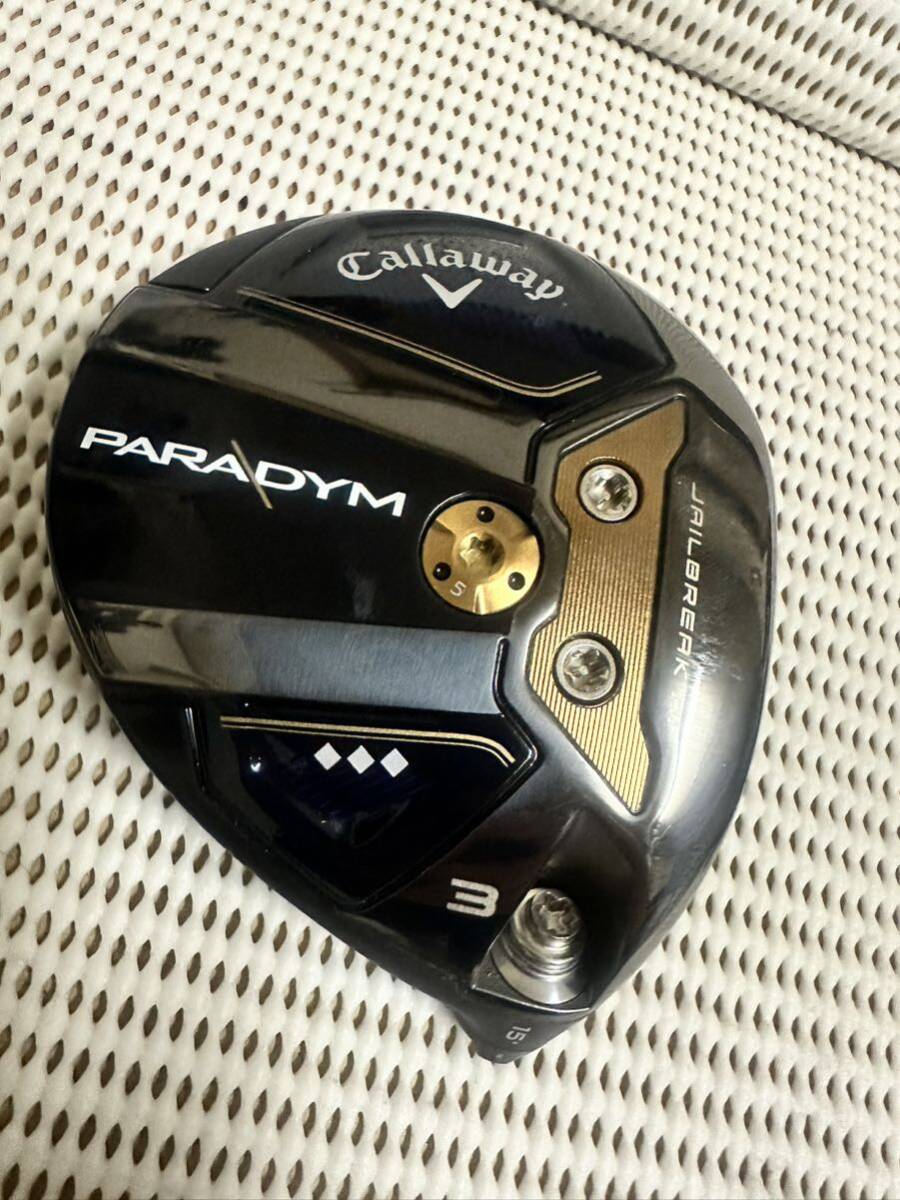 (2個)PARADYM トリプルダイヤモンド 3w,5w ヘッド単品 管理番号00003 キャロウェイ パラダイム フェアウェイウッド の画像2