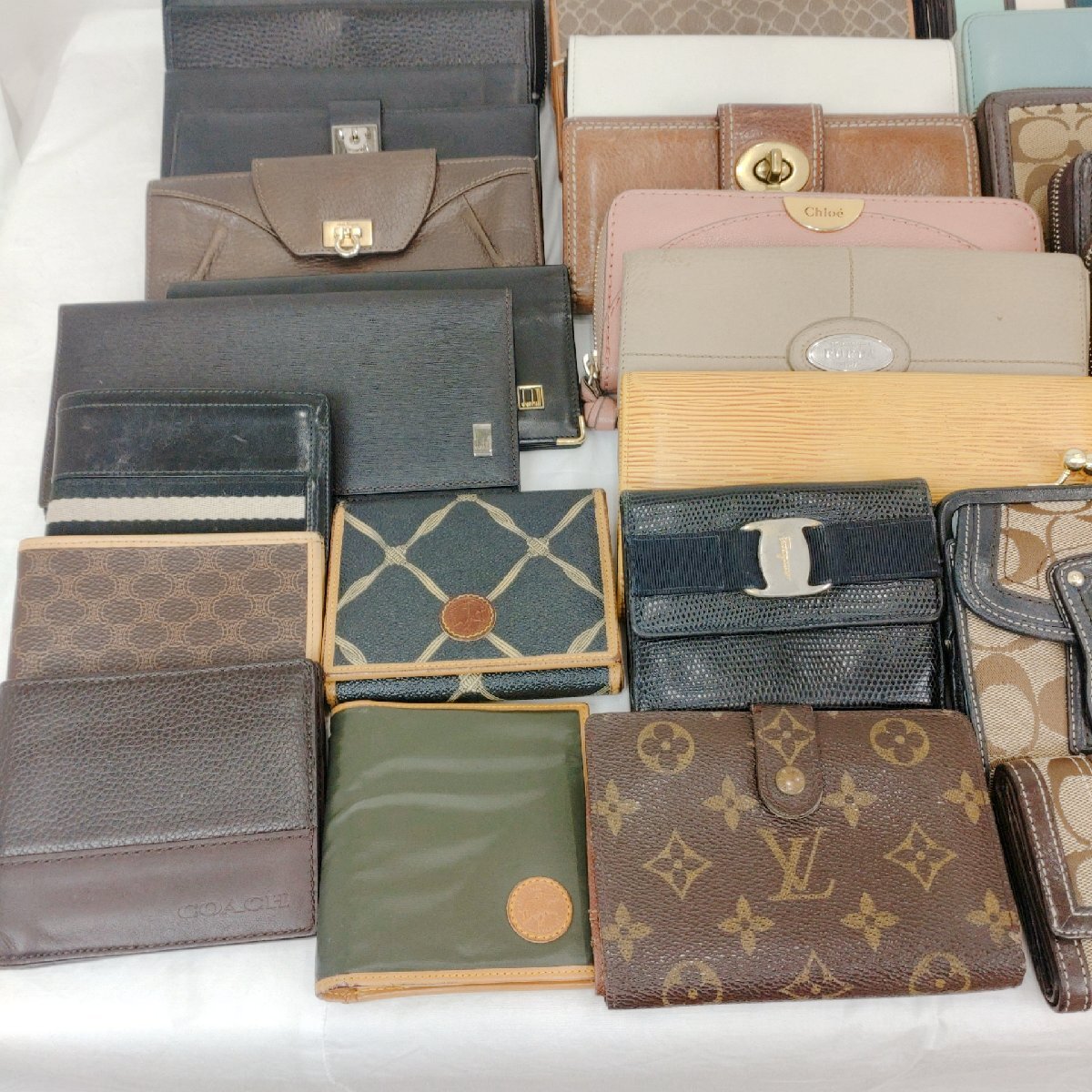  кошелек продажа комплектом COACH/GUCCI/Ferragamo/Cartier/dunhill/LOUIS VUITTON длинный кошелек складывающийся пополам sen inserting чехол для ключей * кольцо для ключей обложка для записной книжки 