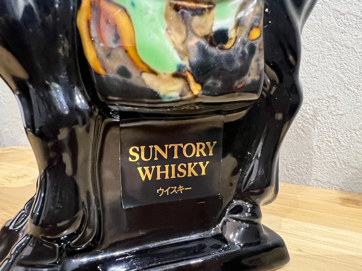 ★未開栓★ SUNTORY WHISKY ROYAL サントリー ウイスキー ローヤル 干支ボトル 午歳 うま 陶器 600ml 43％ 1372g 未開栓 古酒の画像10