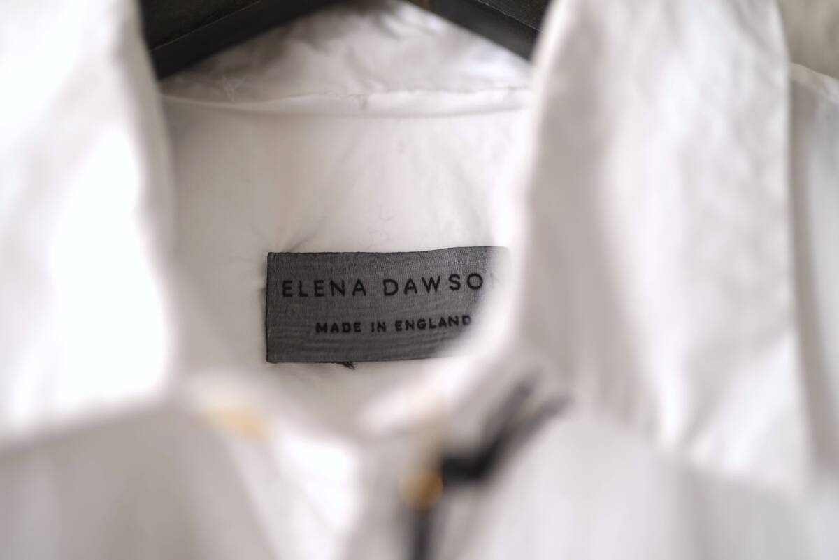コットンプレーンシャツ / ELENA DAWSON(エレナドーソン)の画像4