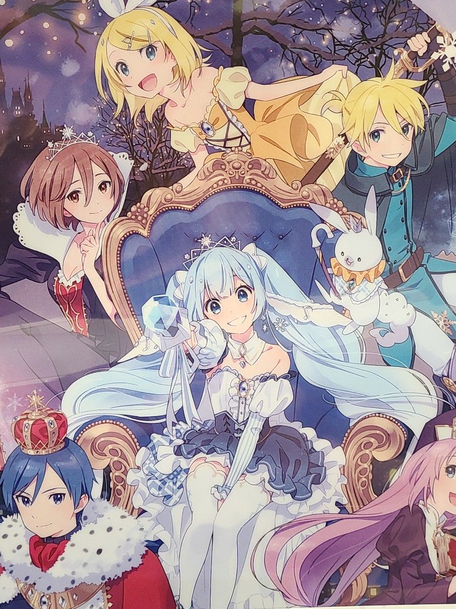 一番くじ 雪ミク J賞 クリアファイル&ステッカーセット 初音 一番くじ 雪ミク J賞 クリアファイル&ステッカーセット 初音
