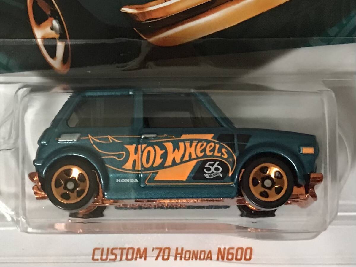 ヤマダ電機限定 ホットウィール CUSTOM ’70 HONDA N600 HotWheels カスタム ホンダ N600 Nコロ アニバーサリー 56th パルクロ 未開封の画像2