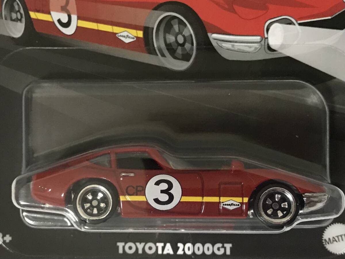 ドンキホーテ ホットウィール TOYOTA 2000GT 赤 HotWheels トヨタ 2000GT GOODYEAR グッドイヤー Vintage ヴィンテージ レーシングクラブ 1_画像2