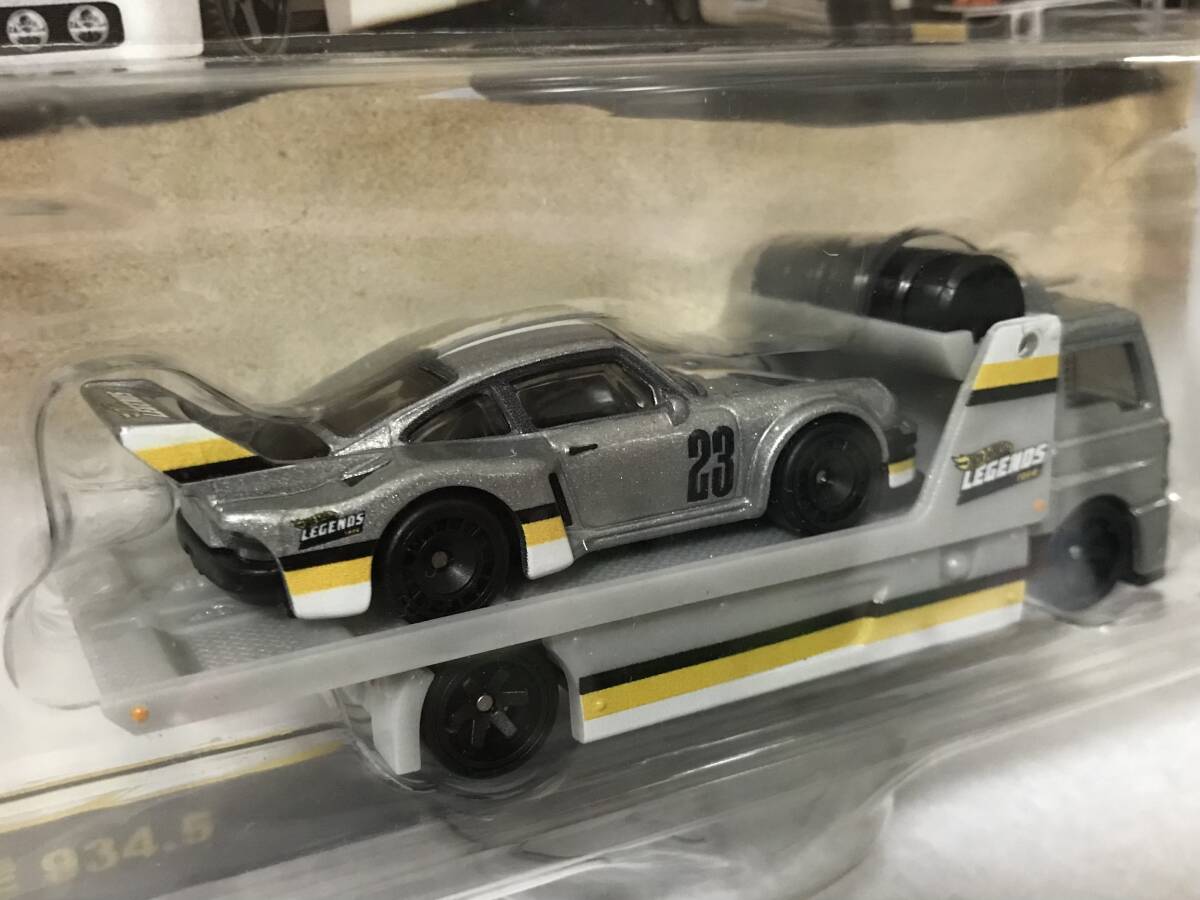 ヤマダ電機 ホットウィール LEGENDS TOUR PORSCHE 934.5 FLEET STREET HotWheels ポルシェ フリートストリート レジェンドツアー 未開封_画像5