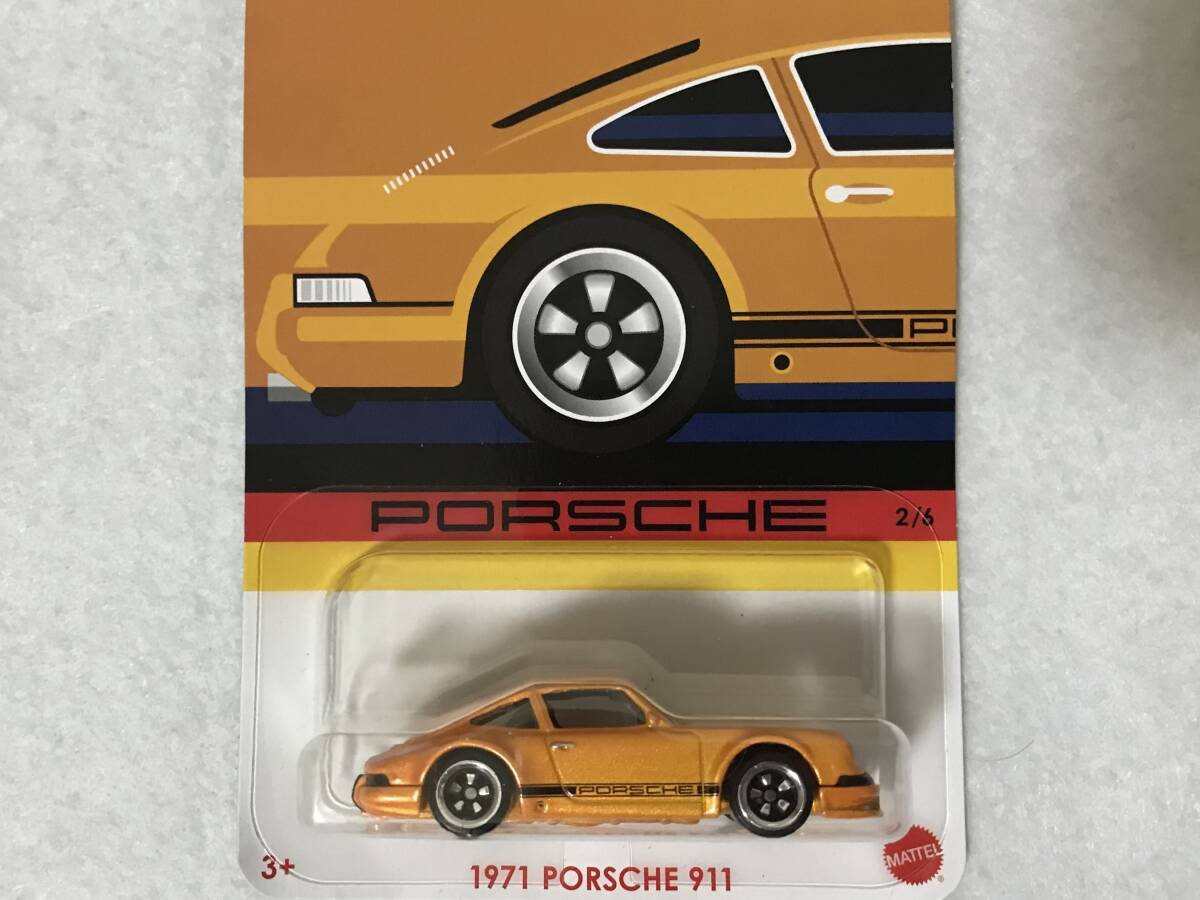 即決 バースデー限定 ホットウィール 1971 PORSCHE 911 オレンジ HotWheels セレブレーション ポルシェ 911 値札剥がし済 未開封_画像1