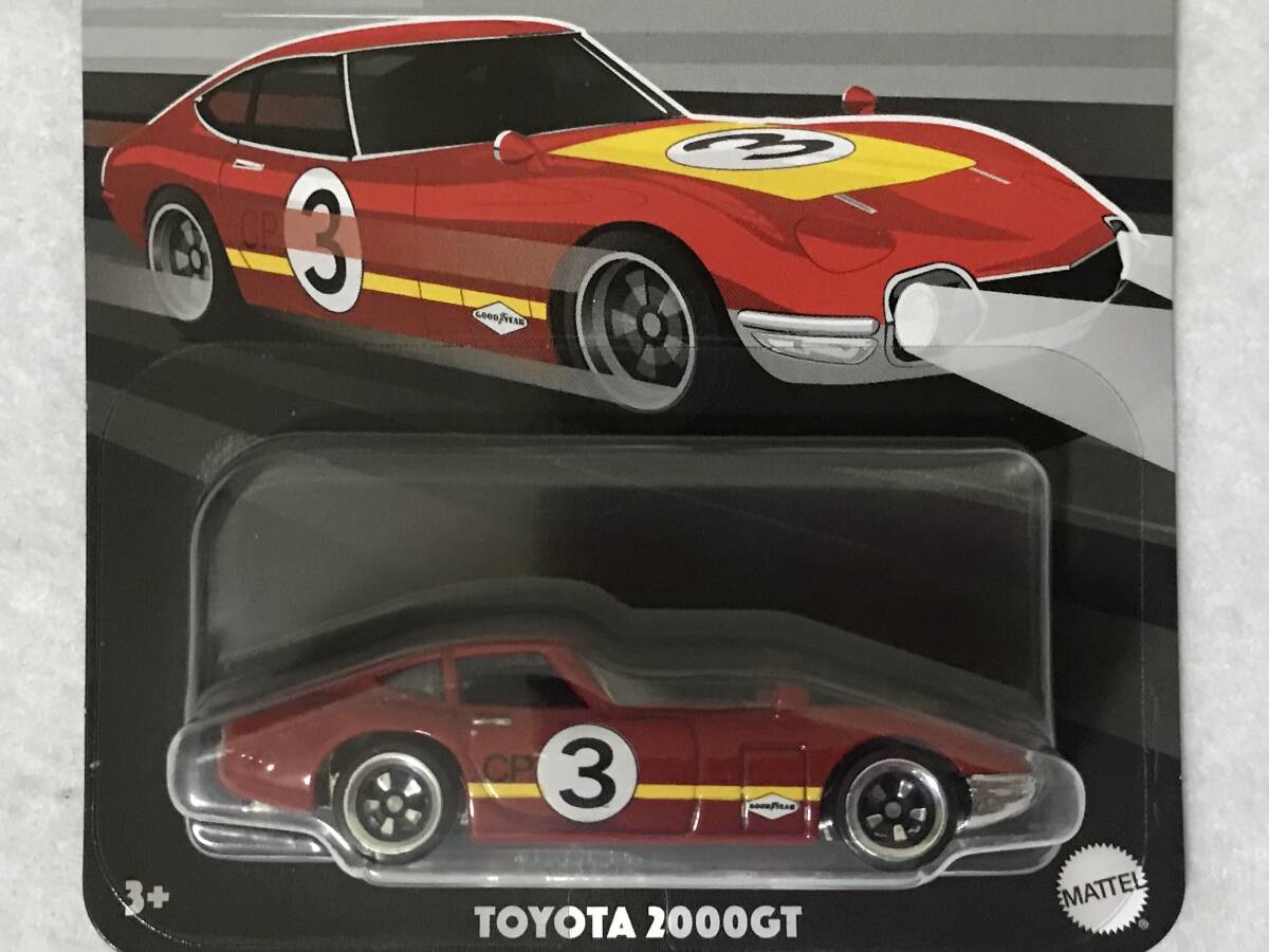 ホットウィール TOYOTA 2000GT 赤 HotWheels トヨタ 2000GT GOODYEAR グッドイヤー Vintage ヴィンテージ レーシングクラブ ドンキホーテ_画像1