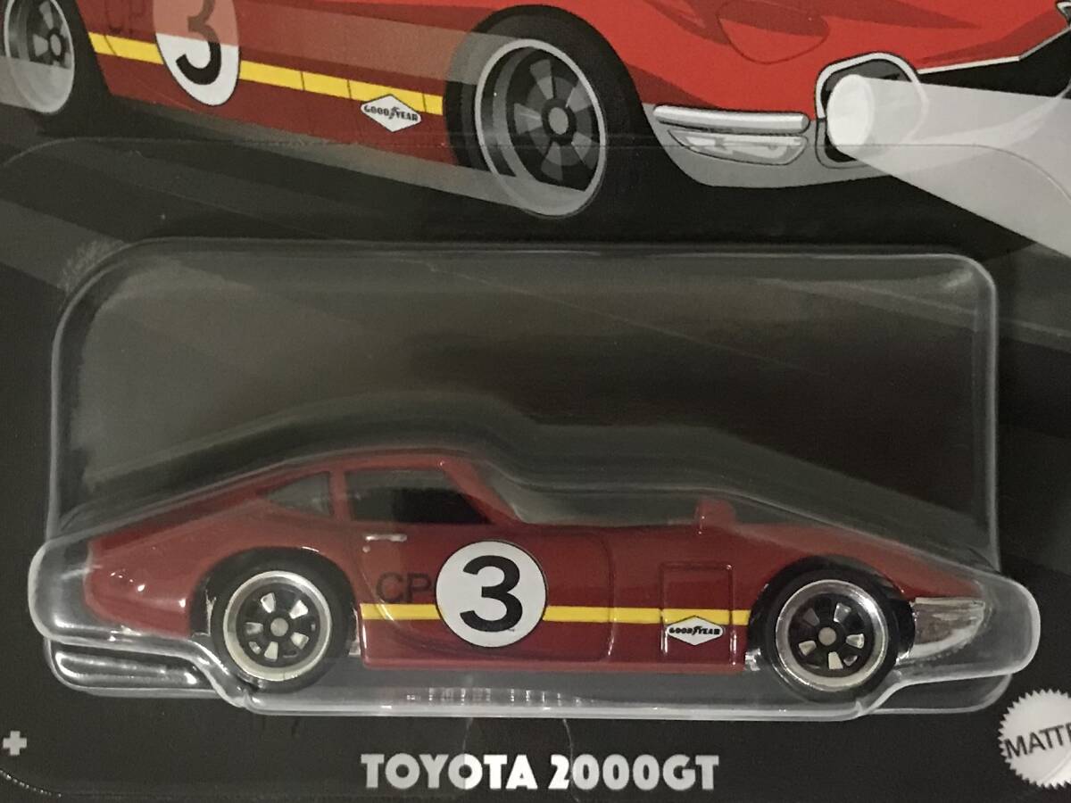 ホットウィール TOYOTA 2000GT 赤 HotWheels トヨタ 2000GT GOODYEAR グッドイヤー Vintage ヴィンテージ レーシングクラブ ドンキホーテ_画像2