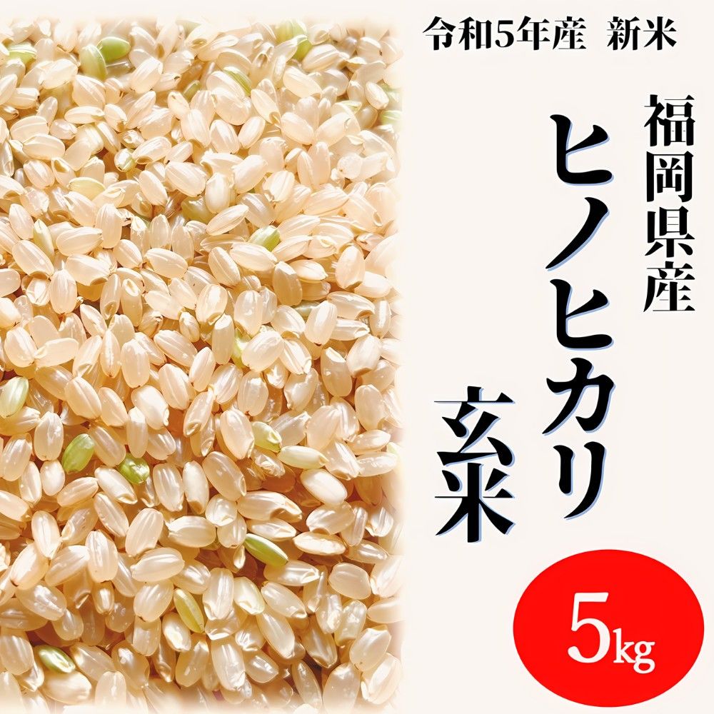 ヒノヒカリ 5kg 玄米 5年産 お米
