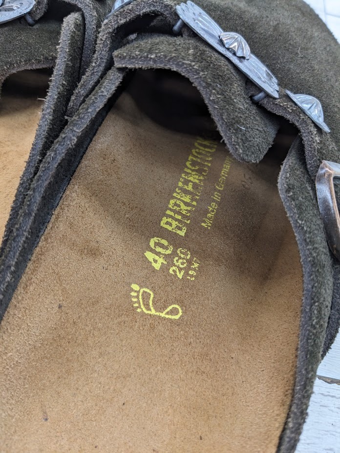 99 BIRKENSTOCK ビルケンシュトック LARRY SMITH ラリースミス ボストン サンダル 40_画像9