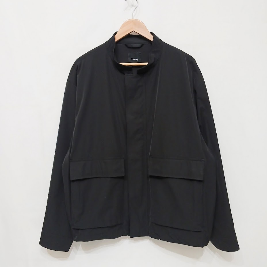 Theory セオリー ジャケット 022309000 ST COLLOR BOMBER FOUNDATION TECH サイズXXL BLACK スタンドカラー 