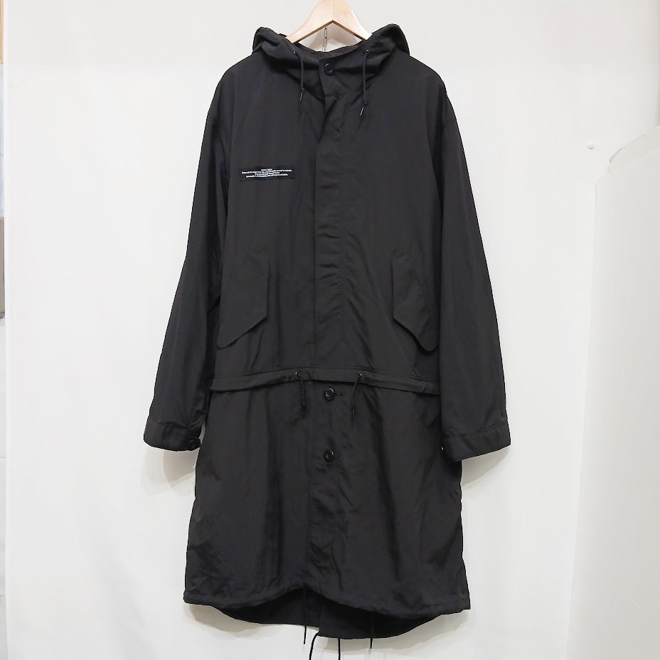 新品 S GU アンダーカバー モッズコート ブラック undercover 新品 S GU アンダーカバー モッズコート ブラック undercover