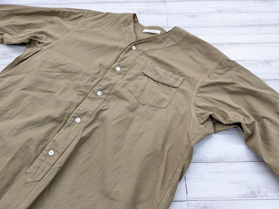 OLD JOE & CO OLD JOE BAND オールドジョー ノーカラーシャツ OLD JOE & CO OLD JOE BAND オールドジョー ノーカラーシャツ