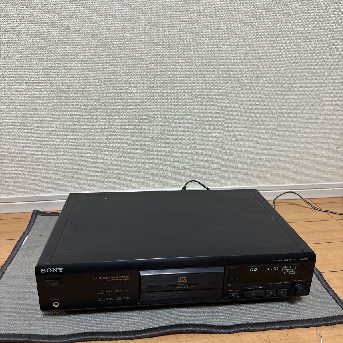 ソニー CDP-XE700_画像1