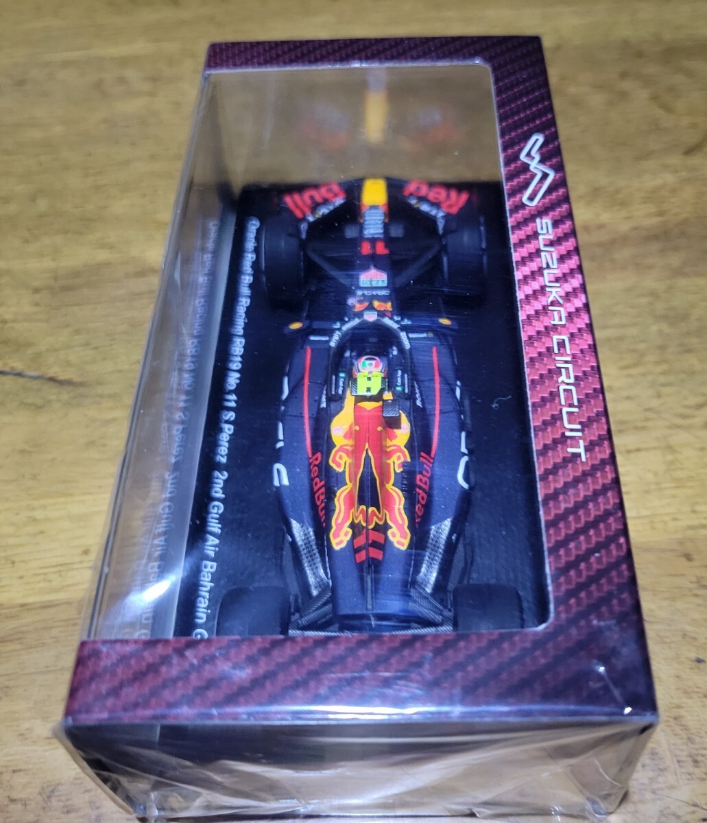 スパーク 1/43 レッドブル RB19 ペレス バーレーンGP 鈴鹿サーキット別注 未開封_画像3