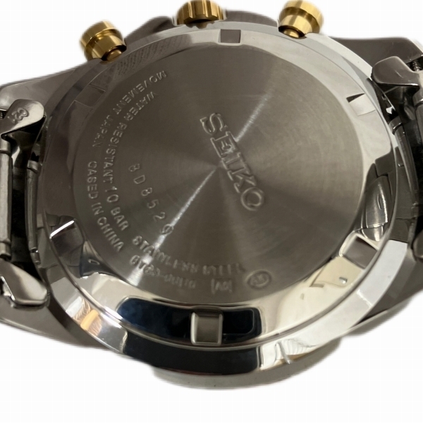 セイコー セレクション SBTR024 クォーツ クロノグラフ 時計 腕時計 メンズ 美品☆0203_画像5