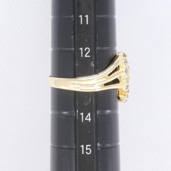 K18YG リング 指輪 13号 ブラウンダイヤ 0.56 総重量約3.9g 中古 美品 送料無料☆0202_画像5