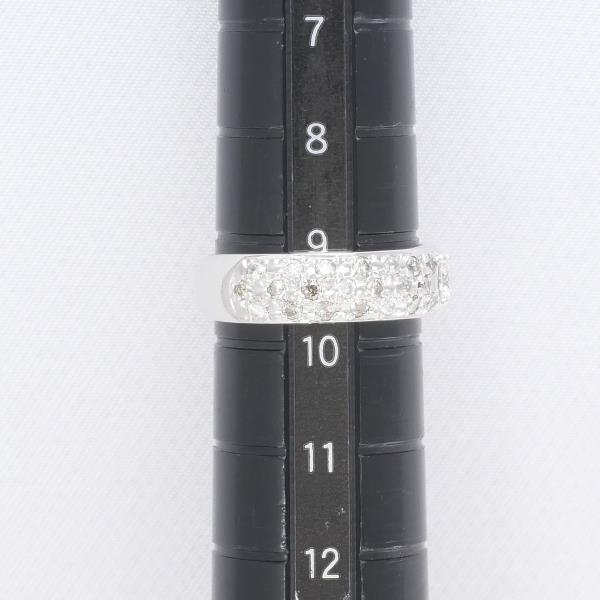 PT900 リング 指輪 9.5号 ダイヤ 0.221 ブラウンダイヤ ダイヤ 計0.68 SI1 鑑別書 総重量約6.9g 中古 美品 送料無料☆0338_画像7